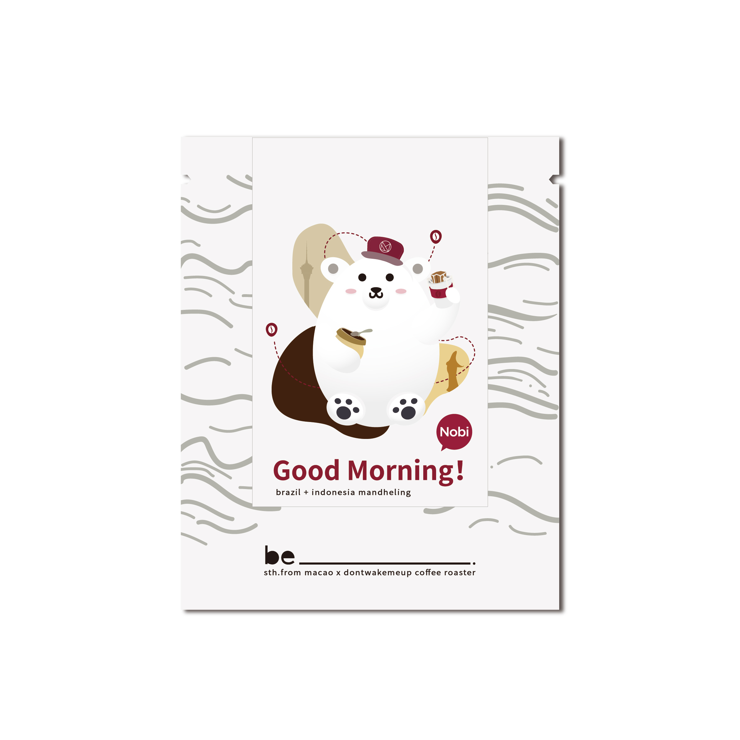 樂比"Good Morning"早安 咖啡(掛耳包) 單包