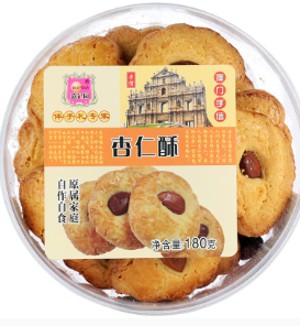 嘉記園-杏仁酥180g