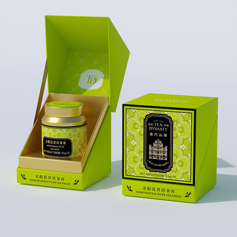金銀花普洱茶膏