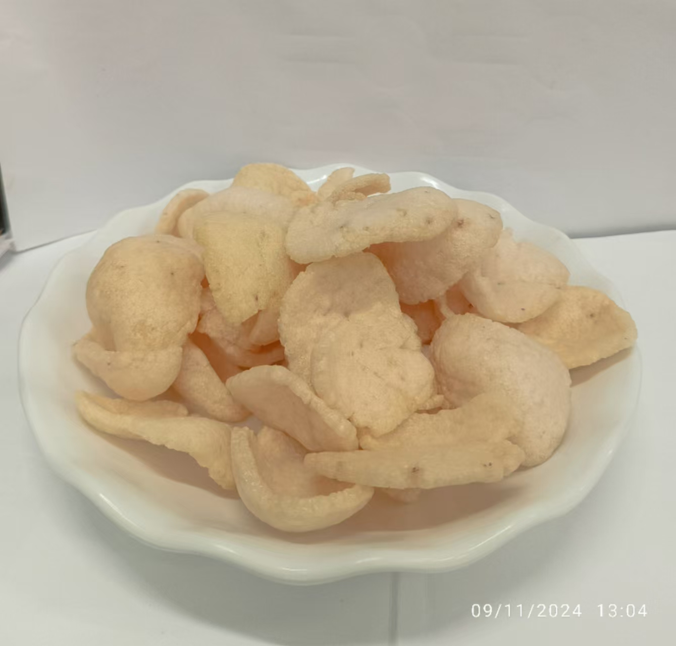 QQ 美食 蝦餅 辣味